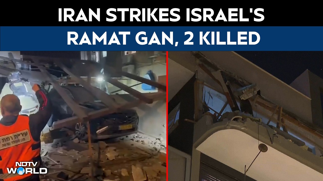 Ramat Gan | Iranian Missile Strikes Apartment, Killing Two In Israel’s Ramat Gan