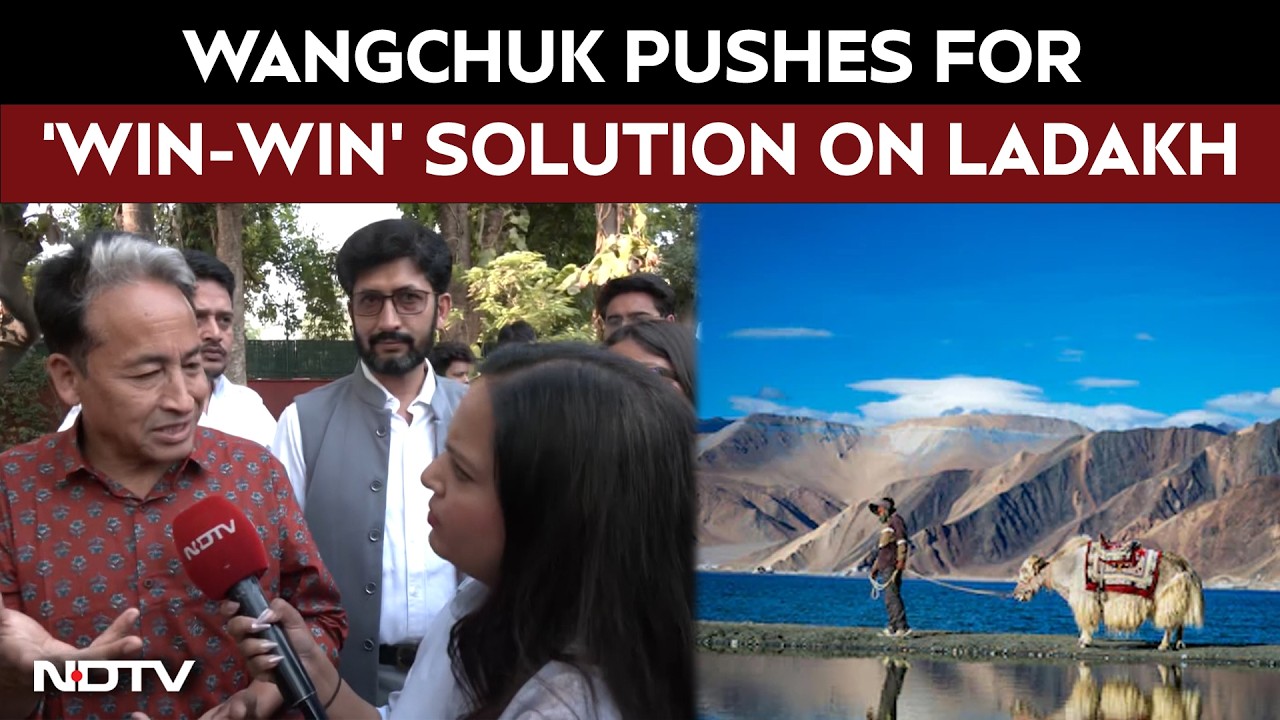 Video: 'What Good Is My Win If Ladakh Loses?': Sonam Wangchuk After Release From Jail