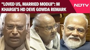 M Kharge Speech | "Loved Us, Married Modiji": M Kharge's HD Deve Gowda Remark Makes PM Laugh