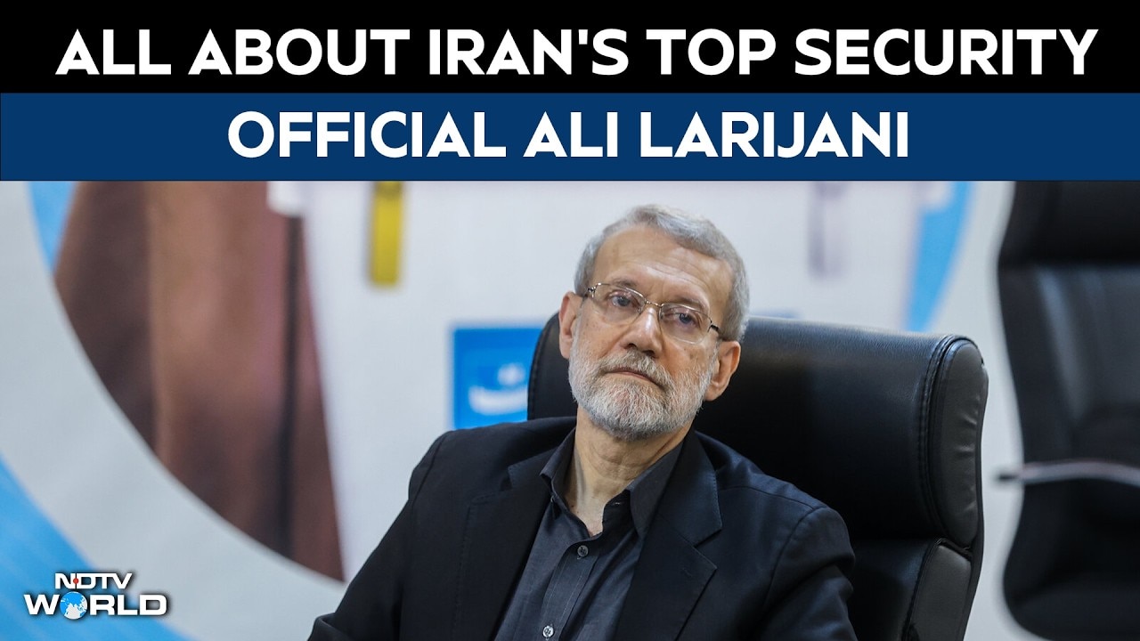 Iran News | All About Ali Larijani, The 'Wartime Khamenei' National Security Chief Of Iran