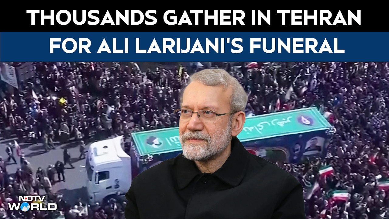 Iran News | Funeral Held For Ali Larijani, Gholam Reza Soleimani After Strike