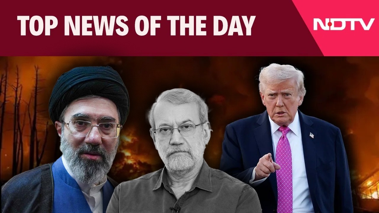 US Iran War | "Every Drop Of Blood Has A Price": Mojtaba Vows To Avenge Larijani Killing