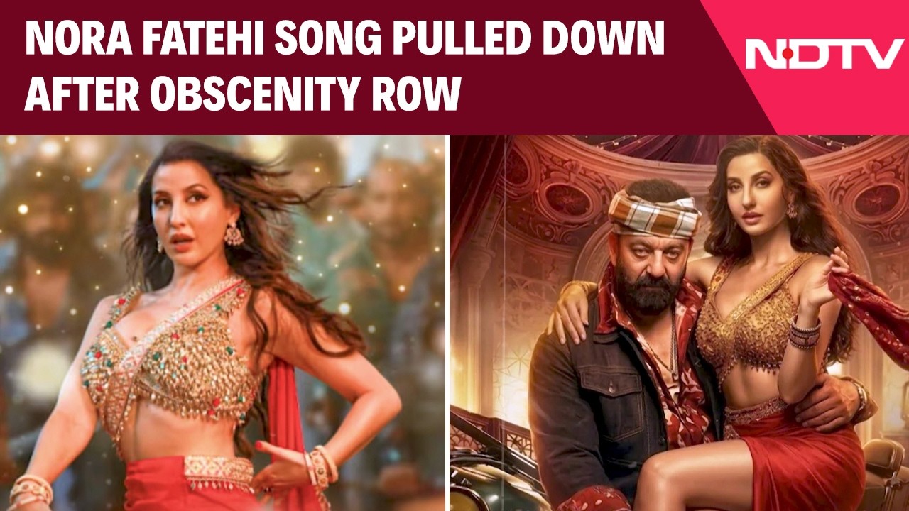 Nora Fatehi Vulgar Song Row | Nora Fatehi Song Pulled Down After Obscenity Row, Sparks Political Row