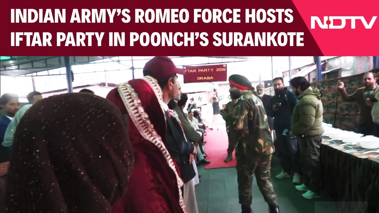 Indian Army's Romeo Force Hosts Iftar Party In Poonch's Surankote