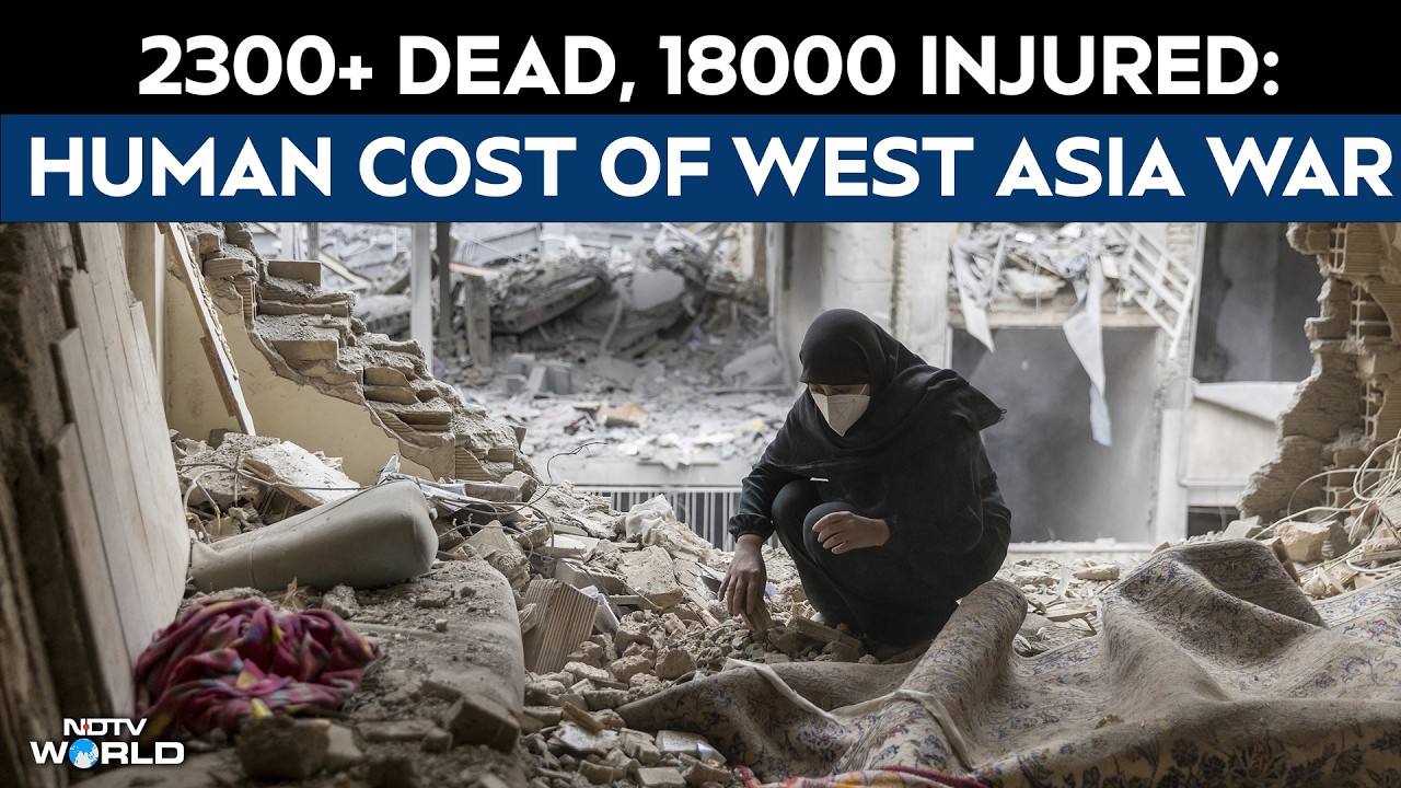 US Iran War | Over 2,300 Dead, Over 18,000 Injured As War Spreads Across West Asia