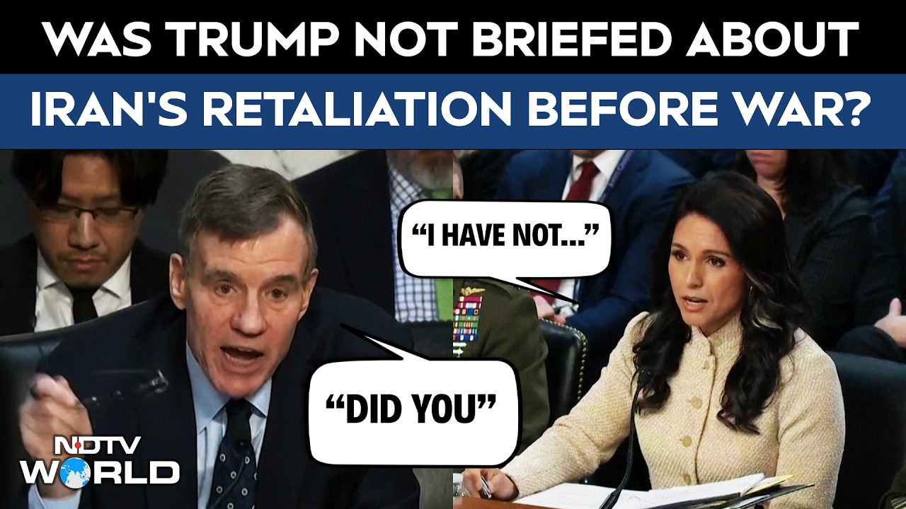 Top US Spy Dodges Question Whether Donald Trump Was Briefed About Retaliation Before Iran War