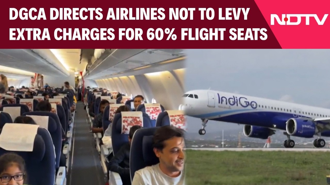 Government Asks Airlines Not To Levy Additional Charges For 60% Seats In Flights