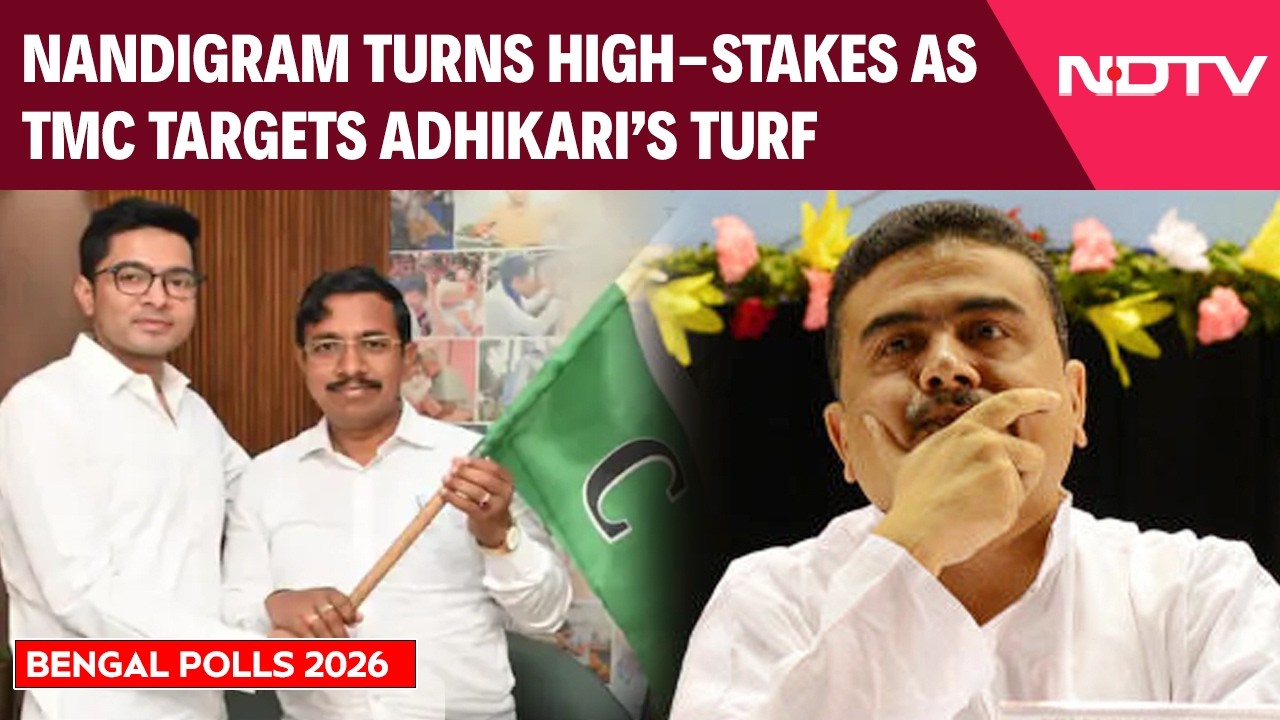 West Bengal Elections 2026 | Nandigram Contest Intensifies As TMC Fields Suvendu Adhikari's Ex-Aide
