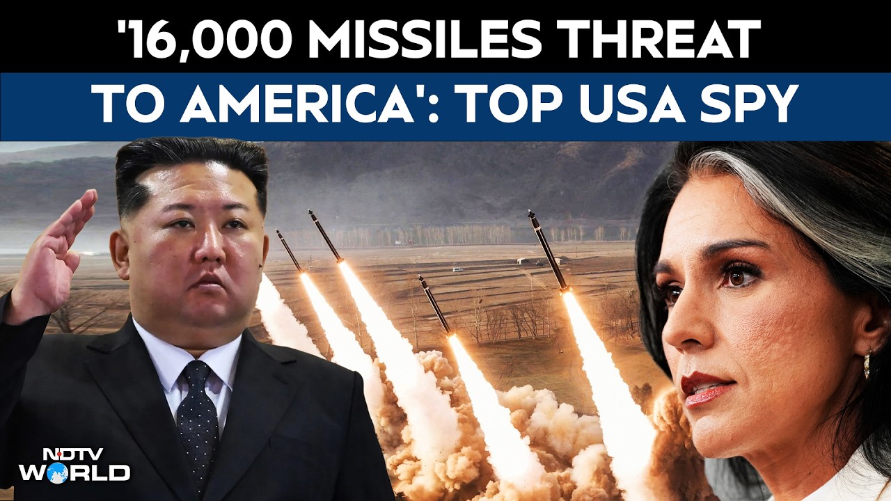North Korea, Pakistan, Russia, Iran Building Missiles To Strike USA: Top US Spy Tulsi Gabbard