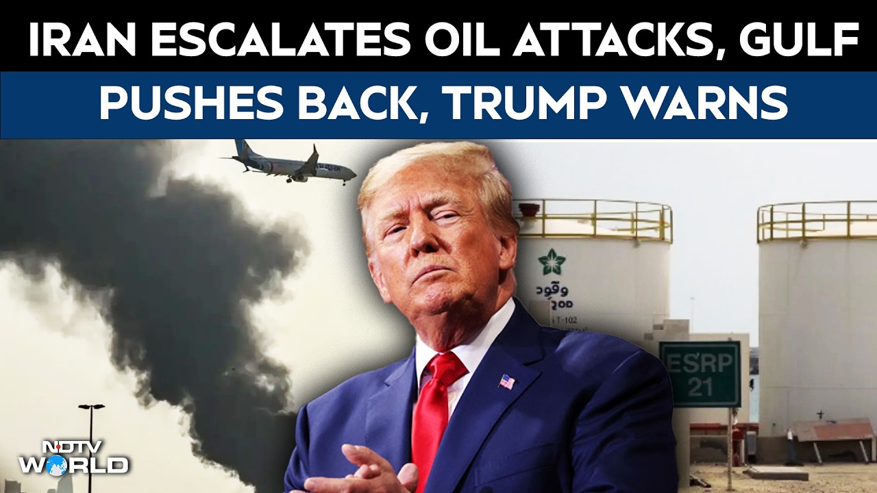 Iran Targets Oil Sites, Gulf Responds As Trump Warns Tehran