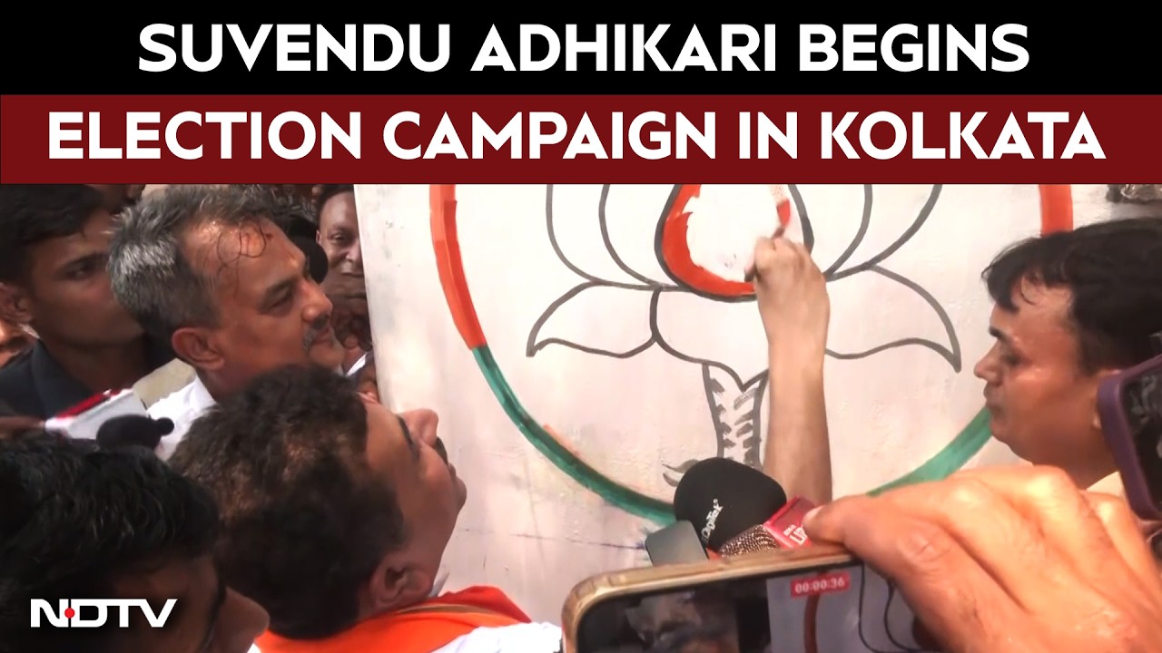 Suvendu Adhikari Kicks Off Kolkata Campaign-BJP's Big Bengal Push Begins