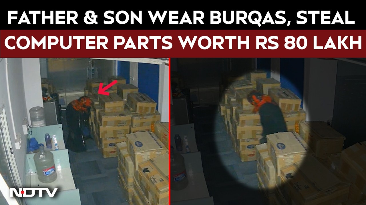 Bengaluru News | Father And Son Wear Burqas, Steal Computer Parts Worth Rs 80 Lakh In Bengaluru