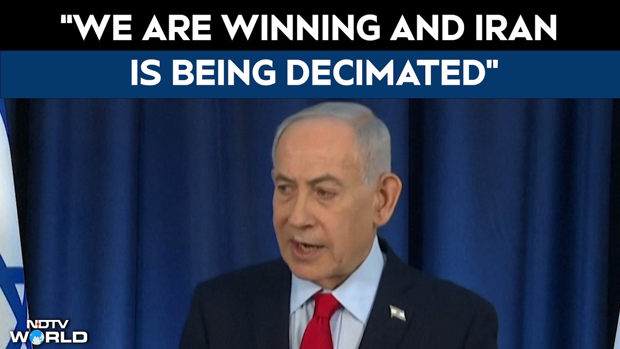Netanyahu Address | &ldquo;We Are Winning And Iran Is Being Decimated&rdquo;: Israeli PM Benjamin Netanyahu