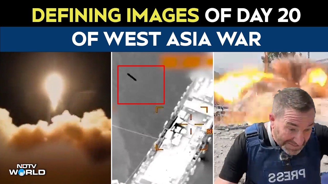 US Iran War | Defining Images Of Day 20 Of West Asia War