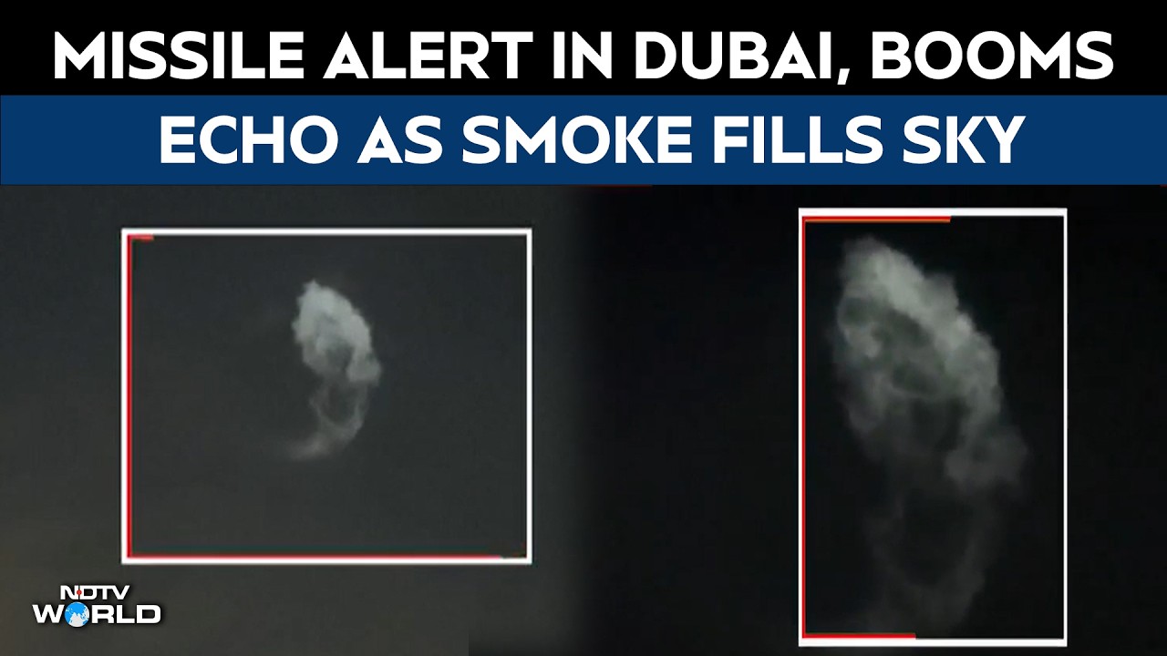 Dubai Attack News | Missile Scare In Dubai On Eid, Air Defences Neutralise Threat