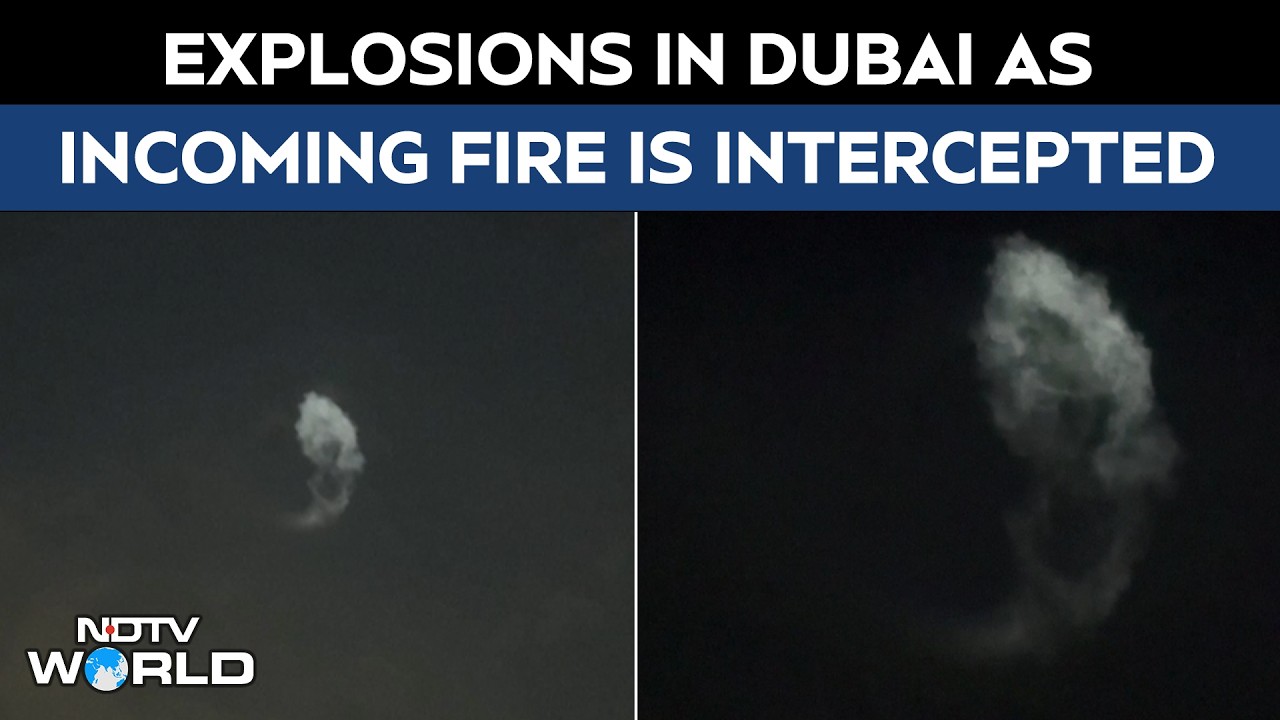 Dubai Attacked | Explosions Heard In Dubai As Air Defences Intercept Incoming Fire