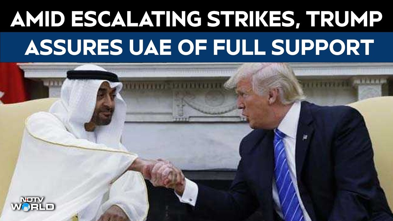 Iran War News | UAE President Speaks To Trump As Iran Strikes Intensify
