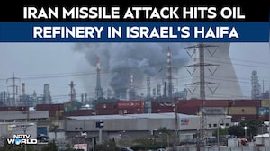 Iran Missile Attack Hits Oil Refinery In Israel's Haifa: Report
