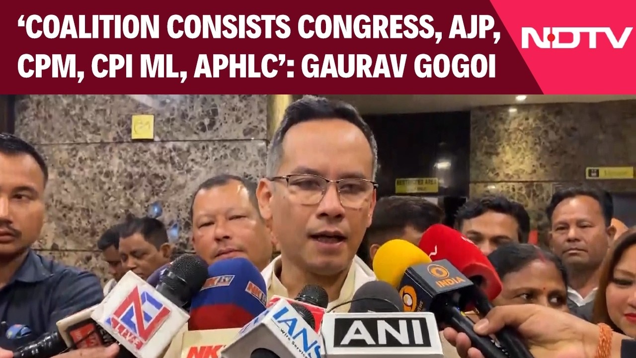Assam Polls | "Coalition Consists Congress, Assam Jatiya Parishad, CPM, CPI MP, APHLC": Gaurav Gogoi