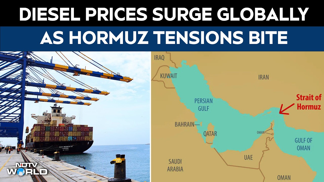 Diesel Prices Surge Globally As Hormuz Tensions Bite