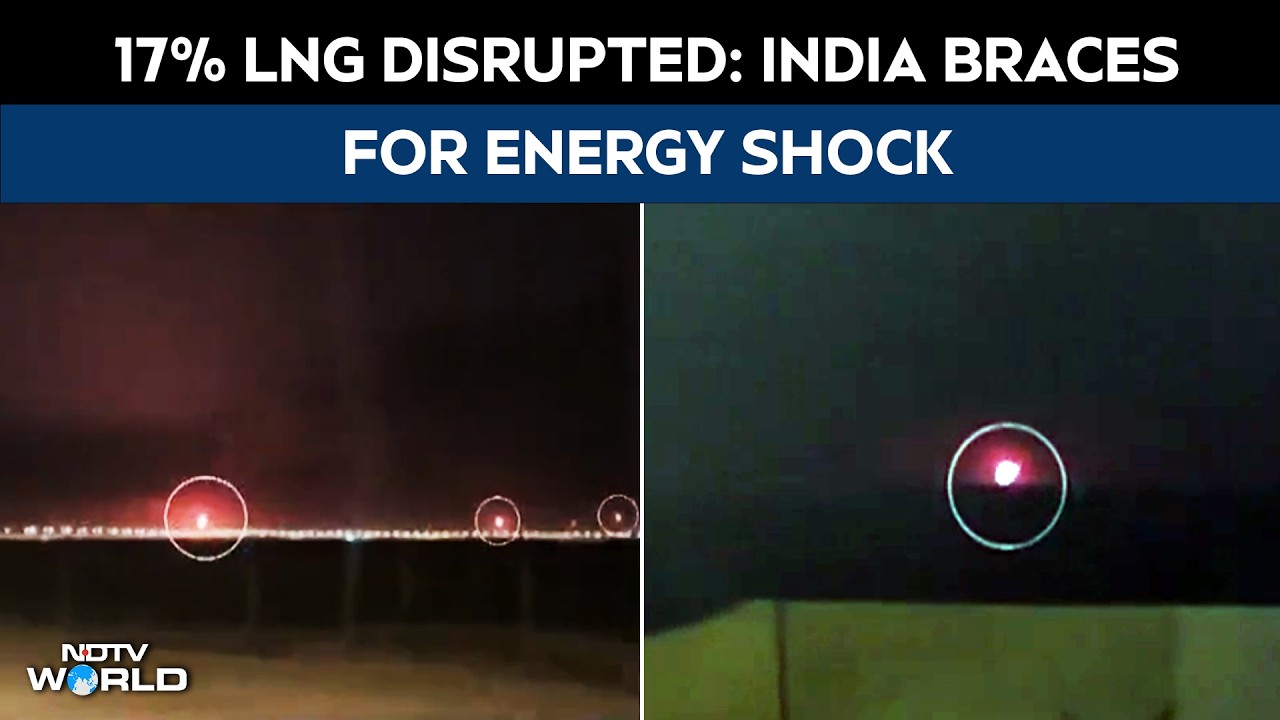17% LNG Disrupted: India Braces For Energy Shock
