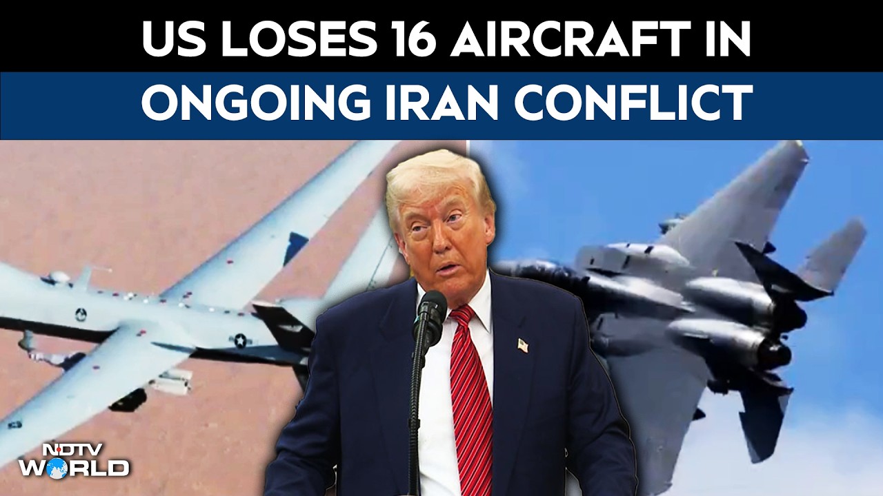 Iran US War Latest News | 16 US Military Aircraft Destroyed Since Start Of Iran War