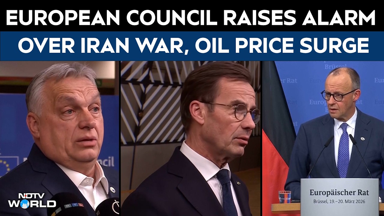 Iran US War Latest Updates | European Leaders Raises Alarm Over Iran War, Oil Price Surge
