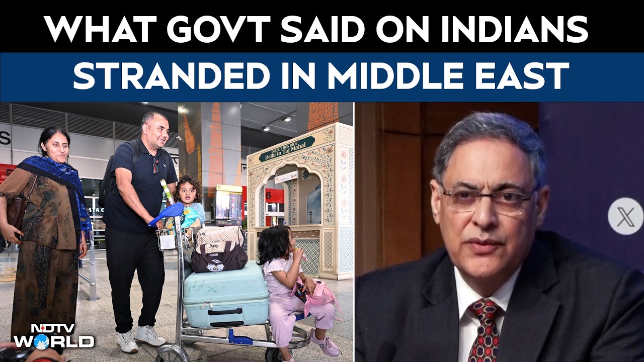 ‘300,000 Returned To India…’: Government On Indian Nationals Being Stranded In Middle East