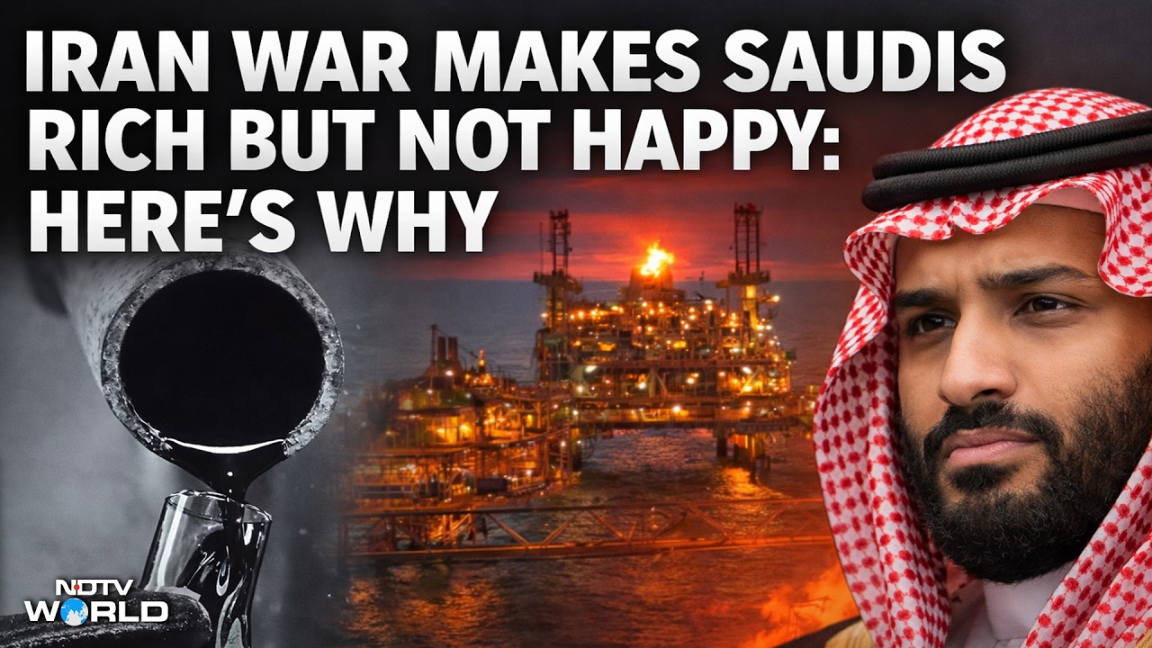Crude Oil News Today | Iran War Is Making Saudis Rich But They Are Not Happy About It. Here's Why