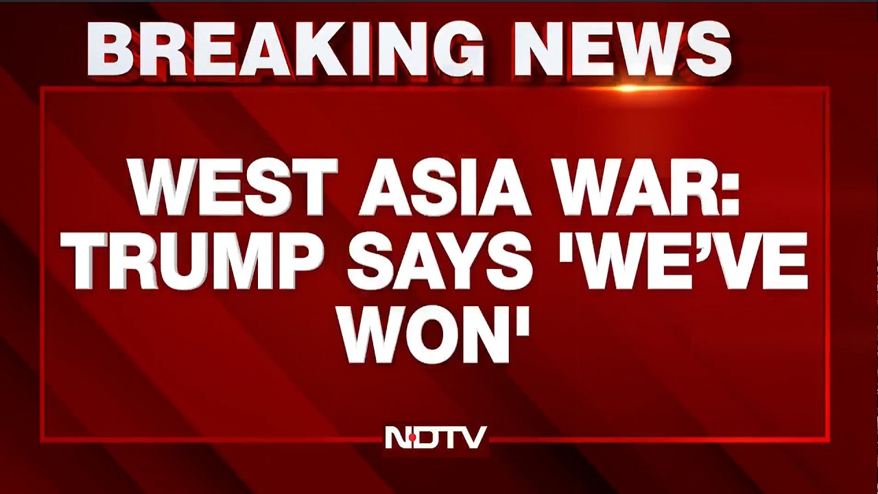 Trump Says Considering 'Winding Down' Iran War But Rules Out Ceasefire