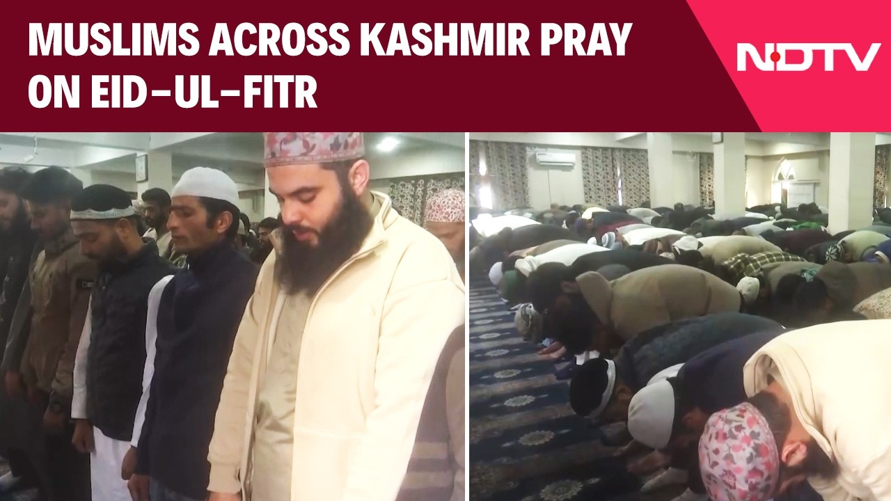J&K: Muslims Across Kashmir Pray On Eid-Ul-Fitr
