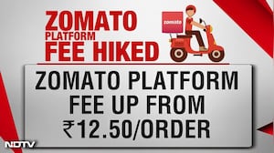 Zomato Increases Food Delivery Platform Fee To Rs 14.90 Per Order