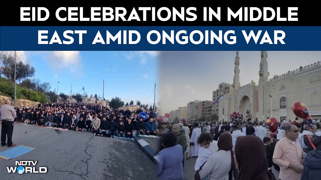 Middle East News | Muslims Celebrate Eid In Middle East Amid Ongoing War