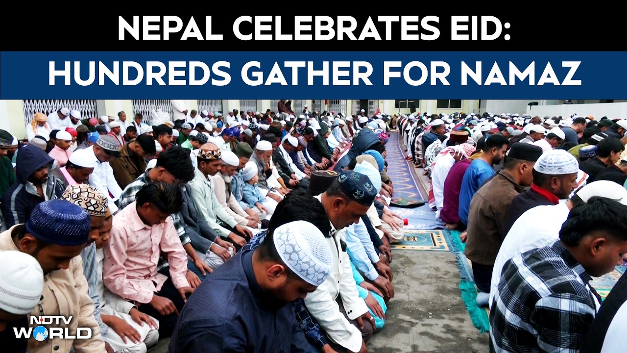Eid 2026 | Eid in Nepal: Hundreds Gather for Namaz