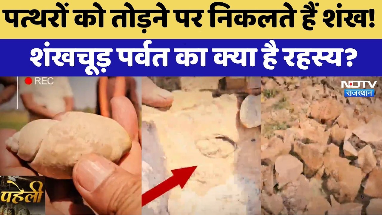 Shivpuri Mystery: पत्थरों को तोड़ने पर निकलते हैं शंख! Shankhachur पर्वत का क्या है रहस्य? | Paheli