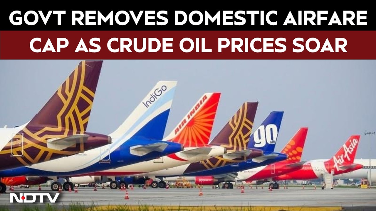 Govt Lifts Cap On Domestic Airfare As War Escalates | Aviation Minister Addresses Media