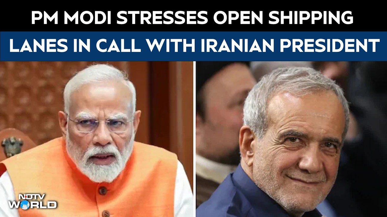 PM Modi Holds &lsquo;Critical&rsquo; Talks With Iranian President Pezeshkian As Middle East War Escalates