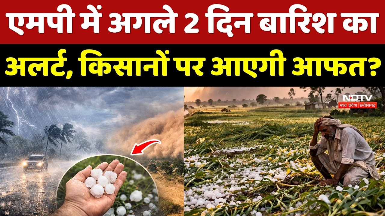 Weather Alert: MP में अगले 2 दिन Heavy Rain का अलर्ट, Farmers पर आएगी आफत?