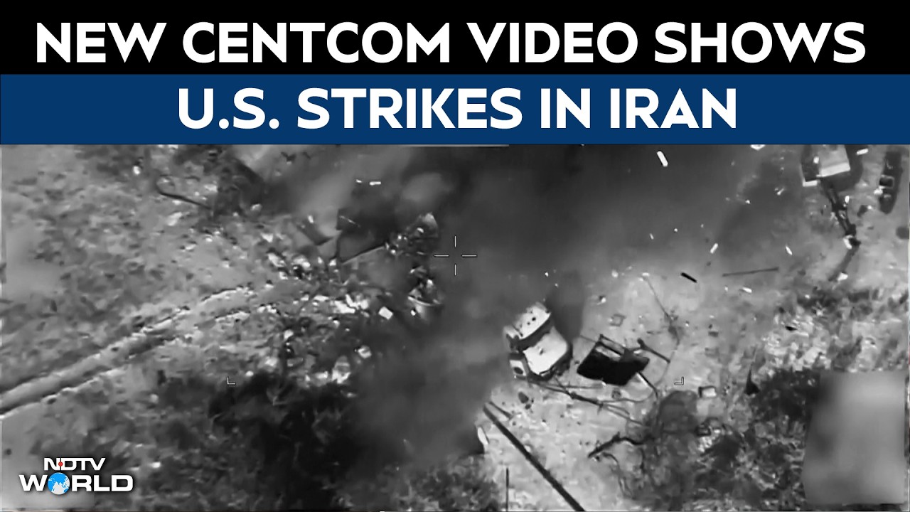 New CENTCOM Video Shows US Strikes On Military Vehicles And Aircraft In ...