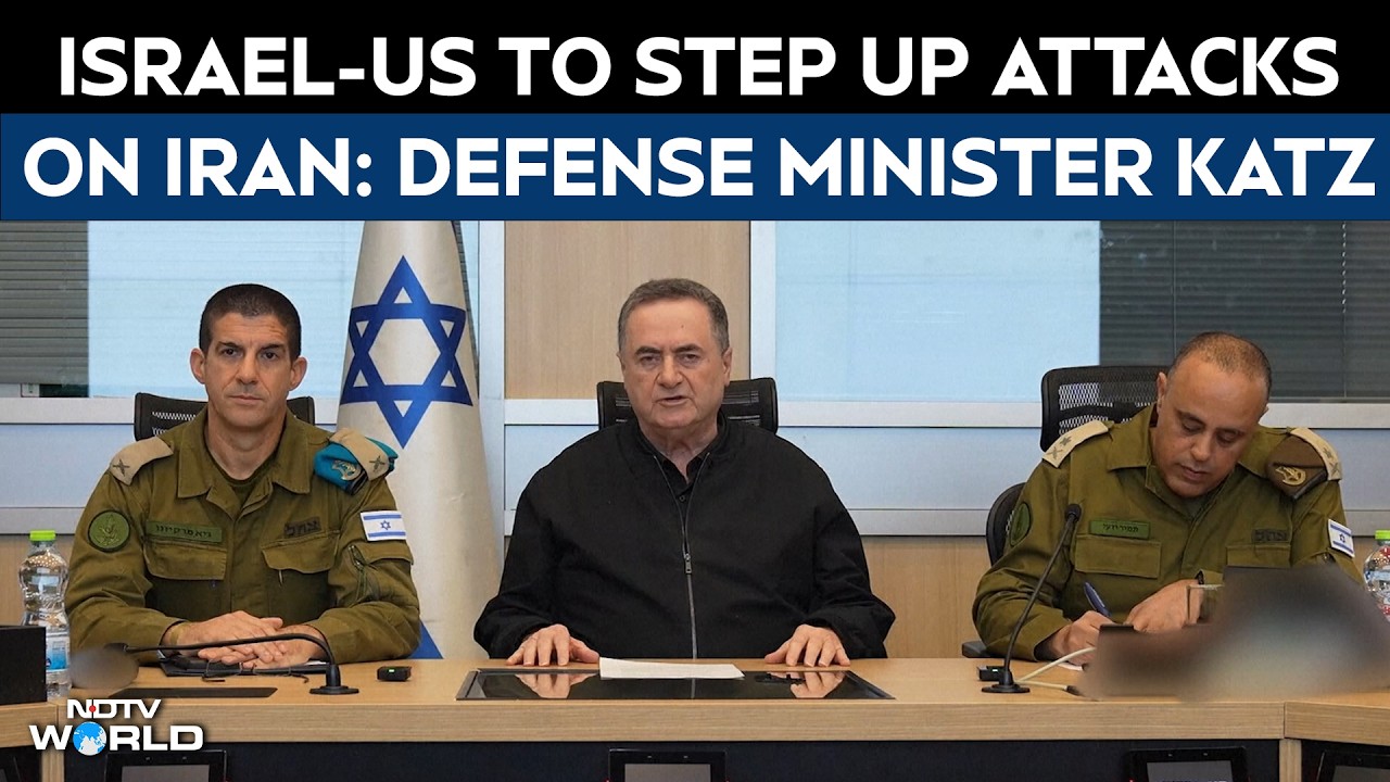 Israel Iran War | Israel And US To Step Up Attacks On Iran, Says Defense Minister Katz