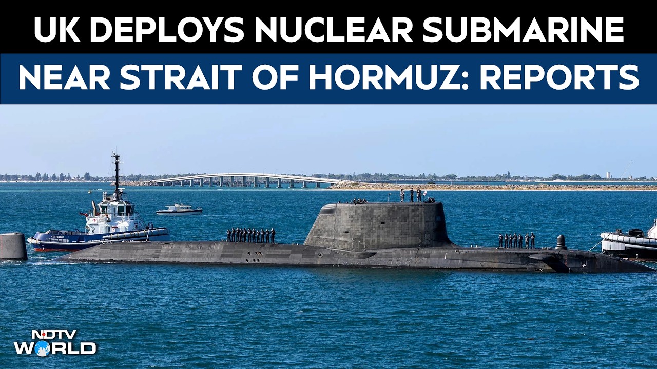 UK Deploys Nuclear Submarine HMS Anson In Arabian Sea Near Strait Of Hormuz