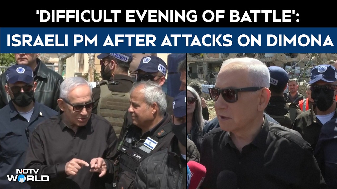 Netanyahu News | &lsquo;Mass Murder Weapons&rsquo;: Benjamin Netanyahu Slams Iran After Dimona, Arad Strikes