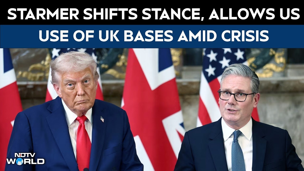 Donald Trump-Keir Starmer Call Focuses On Reopening Strait Of Hormuz