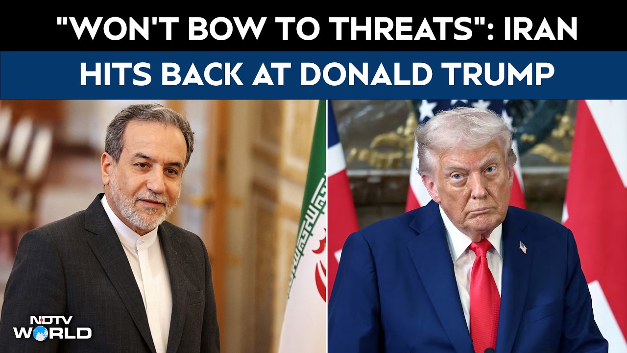 Iran Hits Back At Donald Trump, Says Won't Bow To Threats