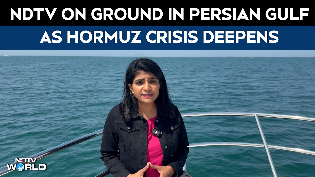 NDTV Reports From Persian Gulf, Shows Impact Of Strait of Hormuz Tensions