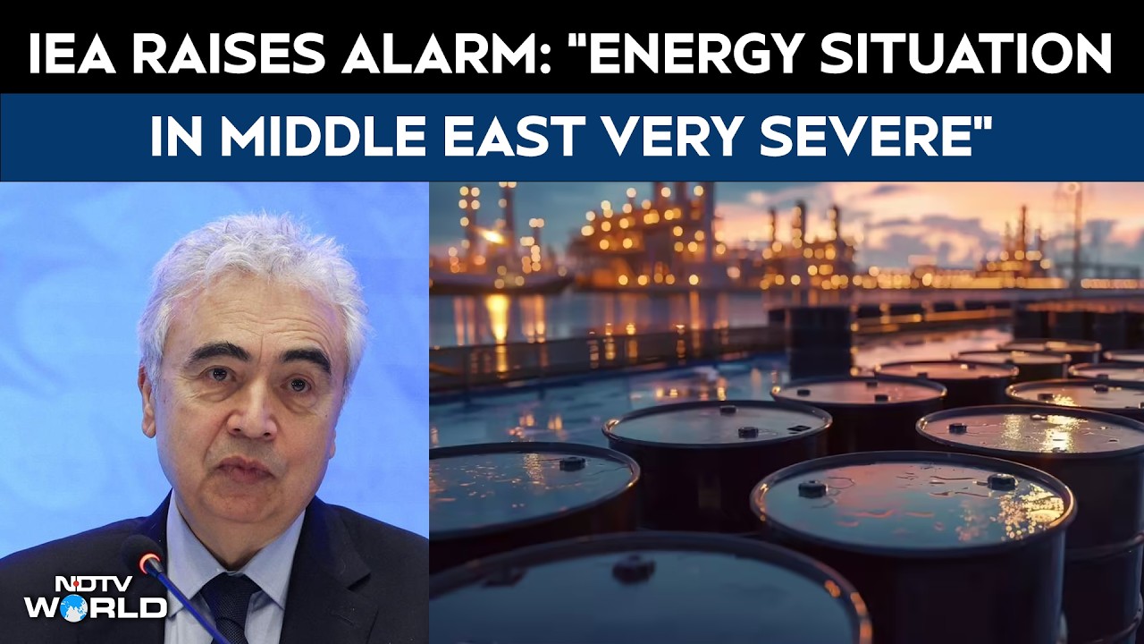 International Energy Agency Raises Alarm, Says "Situation In Middle ...