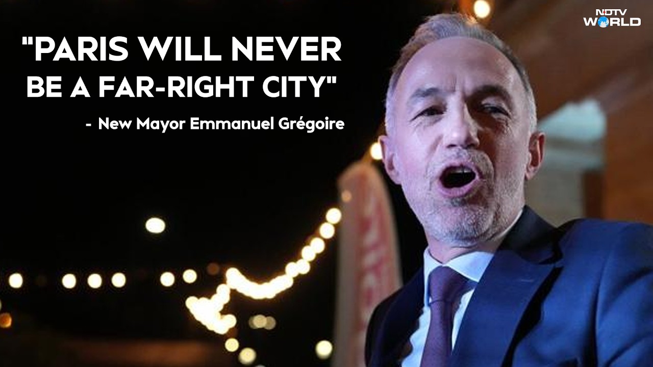New Paris Mayor News | "Paris Will Never Be a Far-Right City": New Mayor Emmanuel Gregoire