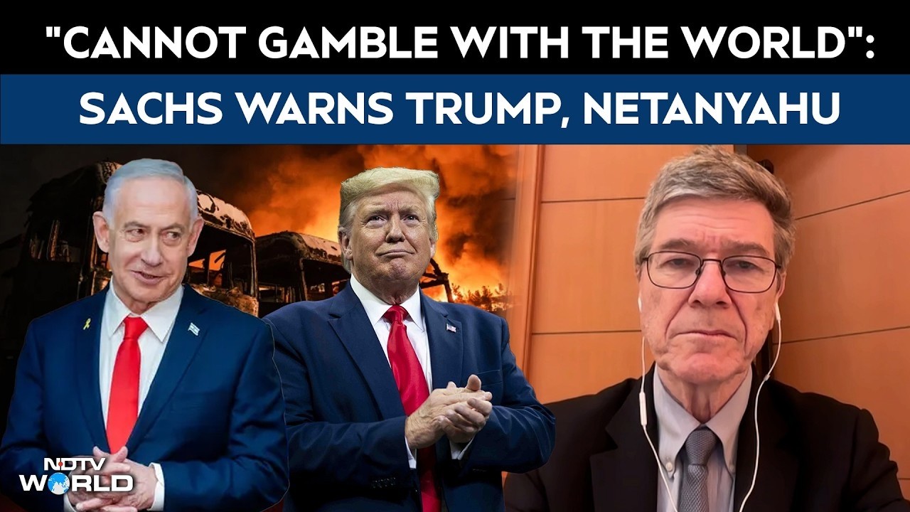 Jeffrey Sachs Urges BRICS To Intervene, Slams Donald Trump