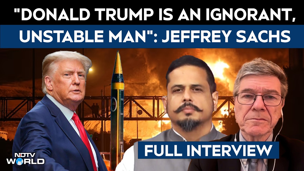 Jeffrey Sachs Warns Of Global Breakdown, Slams Donald Trump, Netanyahu: “Most Dangerous Moment”