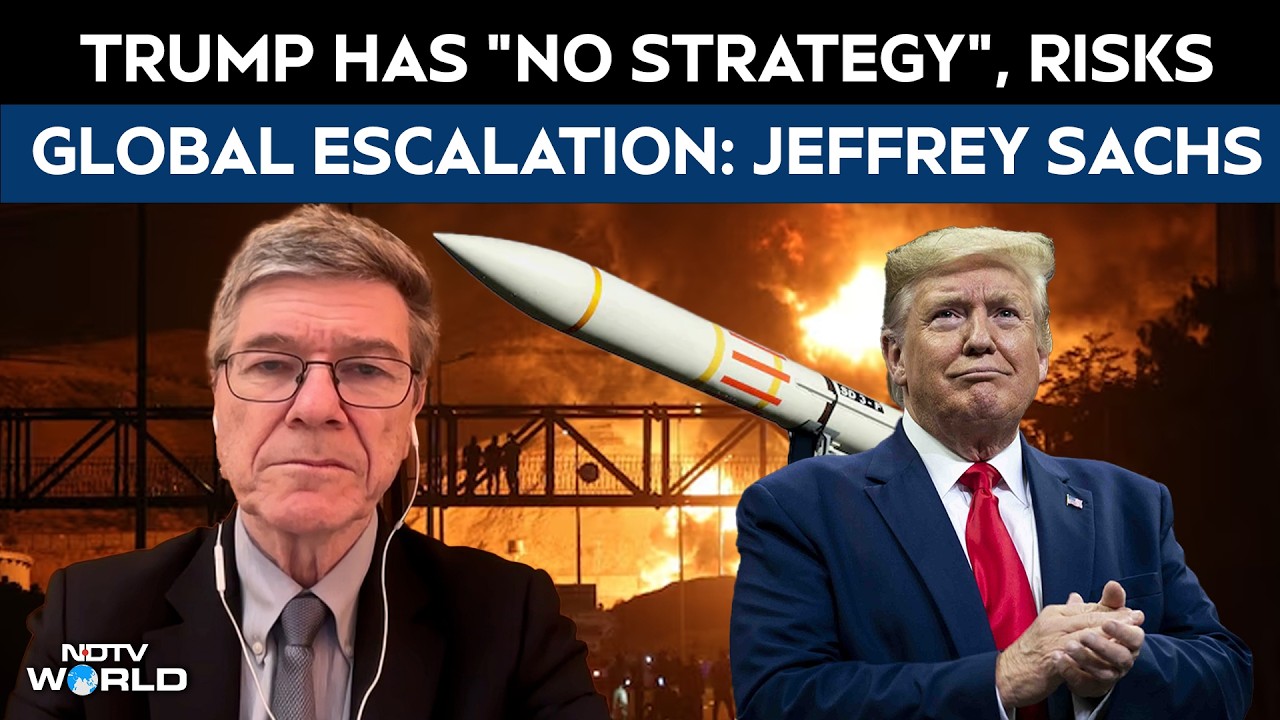 Jeffrey Sachs Slams Trump's "Contradictions", Says World At Risk